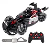 2.4G Dual-Control Spray F1 Stunt Drift Remote Control Car | Four-Wheel Drive Omnidirectional Off-Road Climbing Racing Car Children's Toy