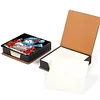 Diamond Painting Snowman Leather Notecard Box Gem Art Sticky Note Holder