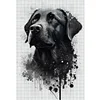 (Stamped/Counted) Labrador-11CT/14CT Cross Stitch 40*60cm(Big Size)
