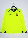 2005/2006 Retro Barcelona Away Football Jersey Long Sleeve 1:1 Thai Quality love fball