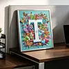 Butterfly Flower T 5D Partial Drill DIY Diamond Painting Kit 30*30cm
