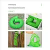 10-Mode Adjustable Garden Hose Nozzle With Coiled Spring Hose