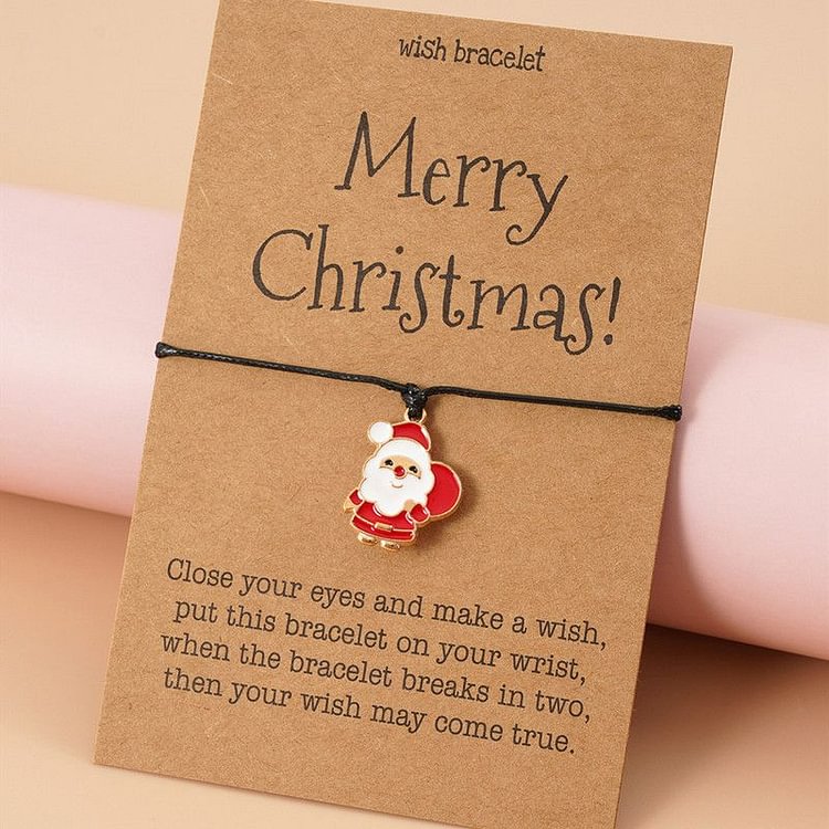 Merry Christmas Santa Bracelet