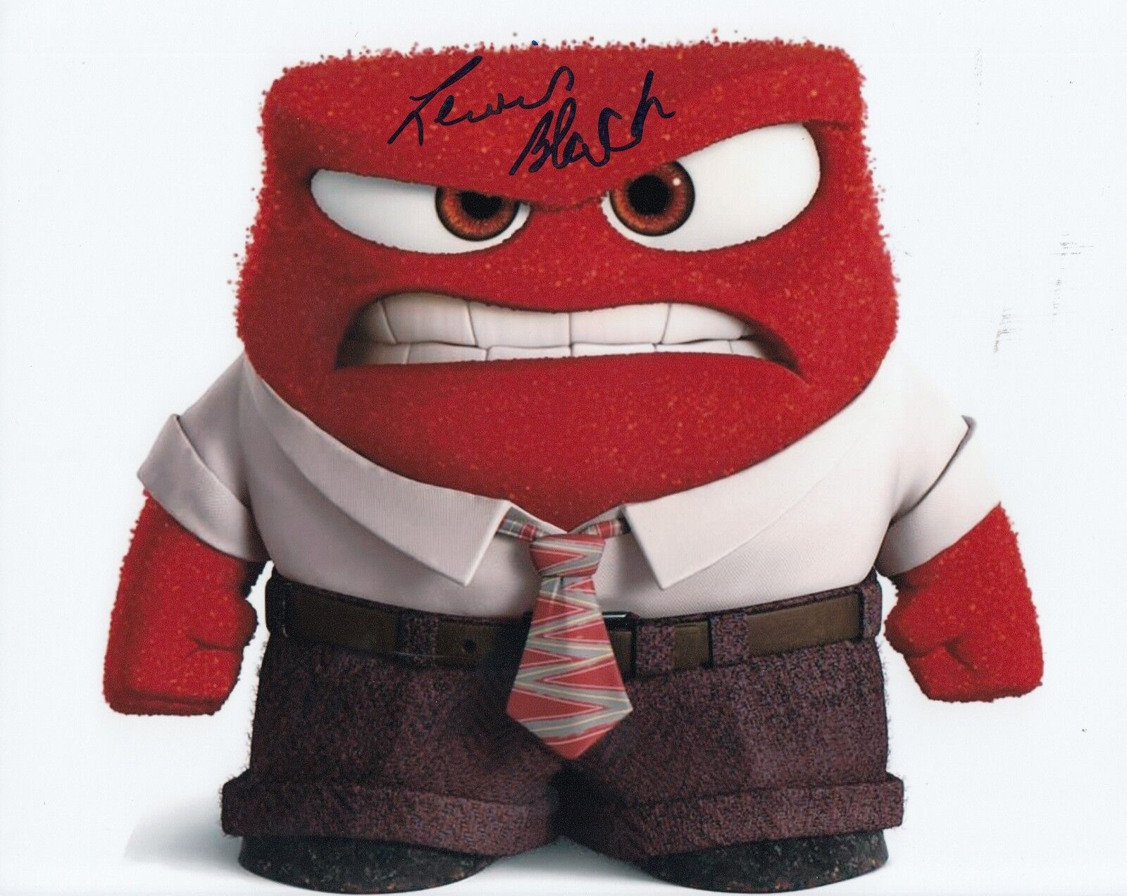 LEWIS BLACK signed (INSIDE OUT) *ANGER* autographed 8X10 Photo Poster painting W/COA #1