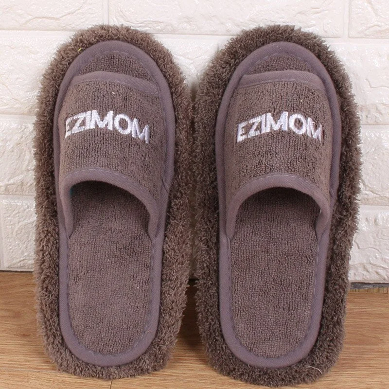 Women's Slippers for Home Removable Clean Indoor Slippers  Warm Velvet Fur Slippers Floor Light Weight Unisex Shoes for Women