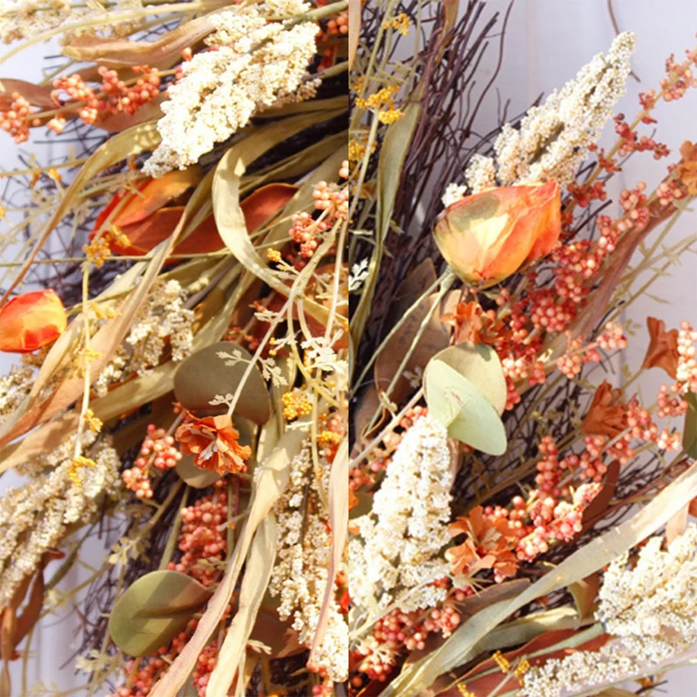 New Golden Autumn Harvest Garland Door and Window Decoration