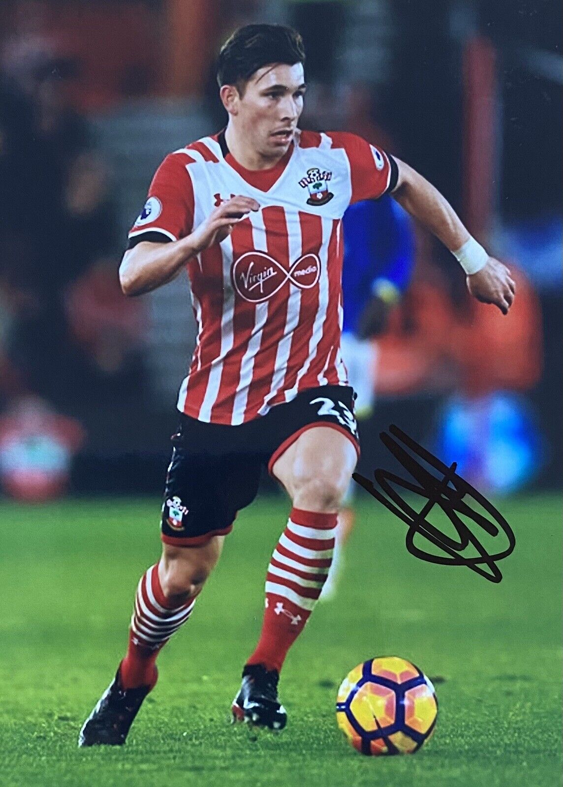 Pierre - Emile Hojbjerg Genuine Hand Signed Southampton 6X4 Photo Poster painting