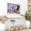 Wolf - Round Drill Diamond Painting - 50*60CM - Large Size