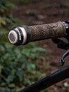 Bike Handlebar End Light Bar End Plug Warning Lights Waterproof Mountain Bike Handlebar Light Type-C Charging High-Brightness Safety Warning Lamp Night Riding Road Bikes Accessories