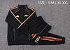 25/26 Arsenal black long zipper Training Jacket Set