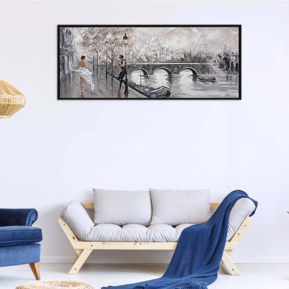 Diamond Painting - Full Round Drill - Street View(70*30cm)