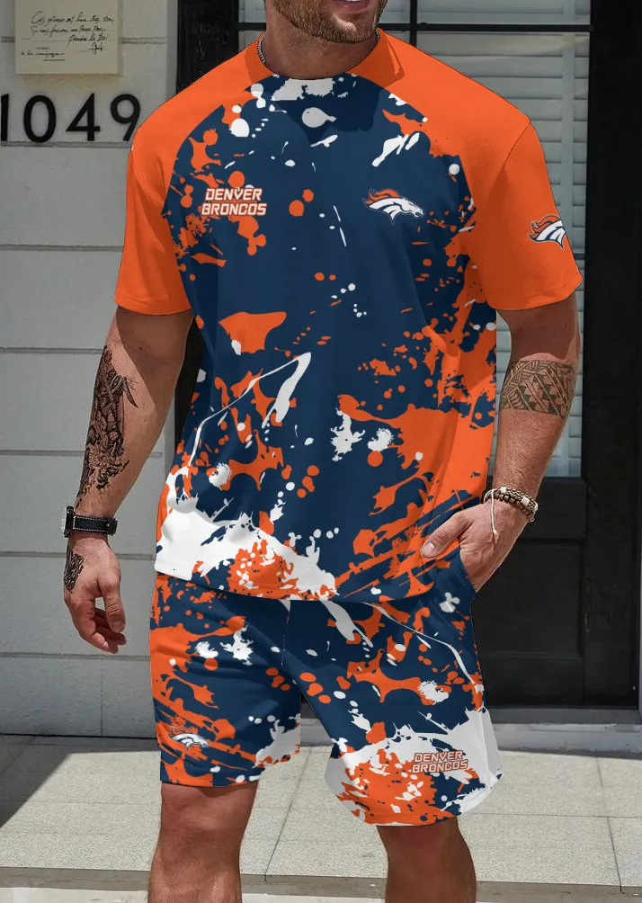 Denver Broncos Limited Edition Top And Shorts Two-Piece Suits