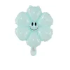 6 Petals Smile Daisy Flower Large Aluminum Film Balloons Party Birthday Festive Decors