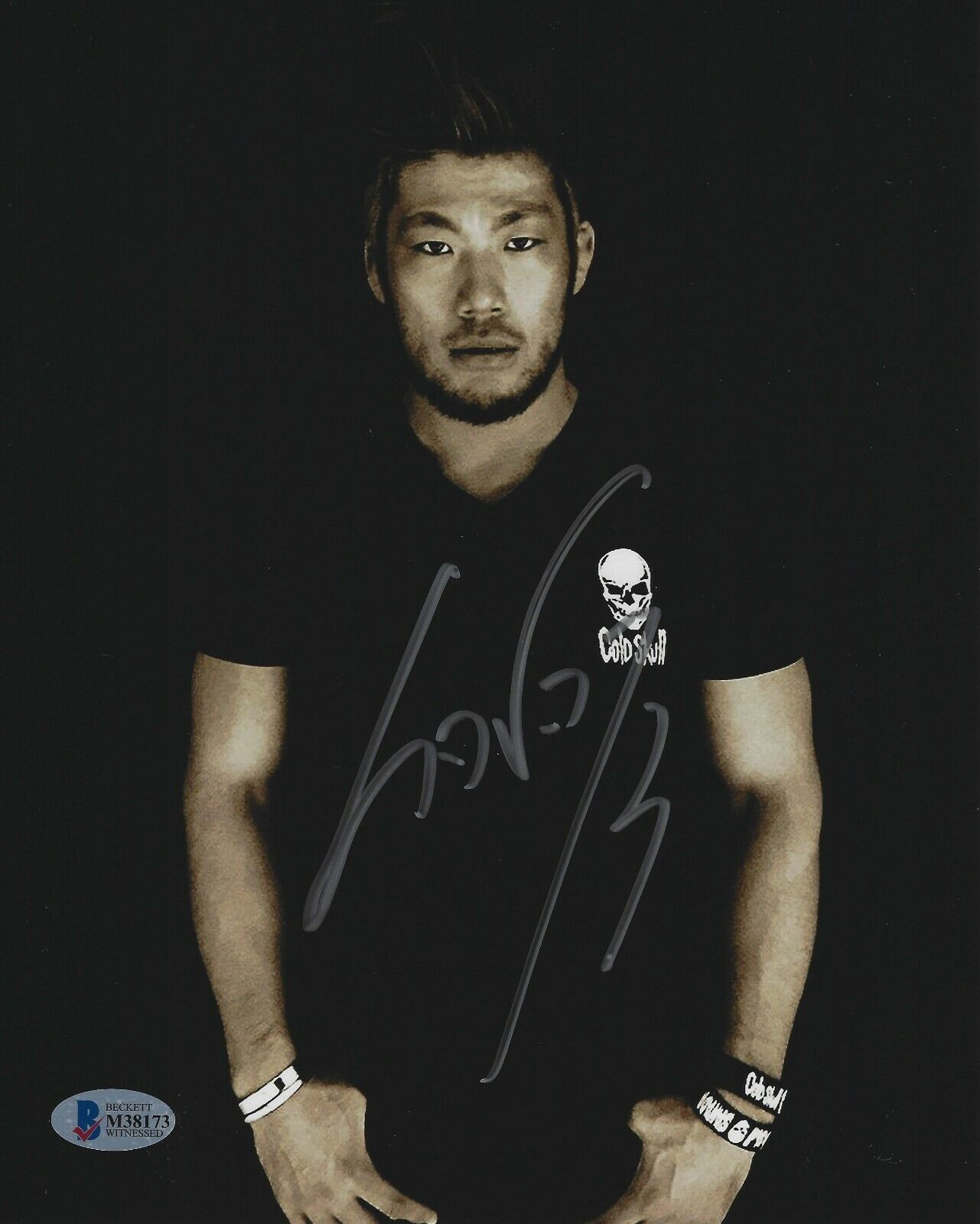 Sanada Signed 8x10 Photo Poster painting BAS COA New Japan Pro Wrestling LIJ Picture Autograph D