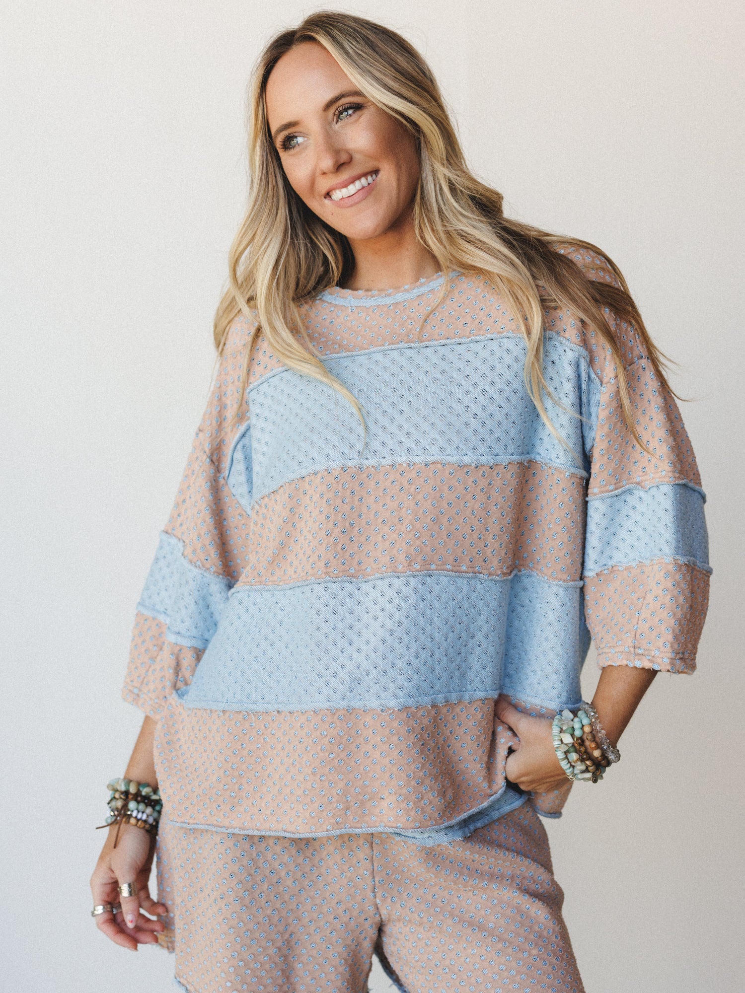 Cool Summers Top - Blue Mocha