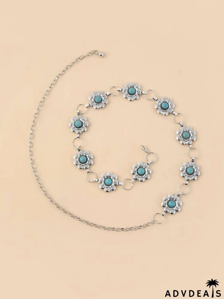 Flower Decor Belt