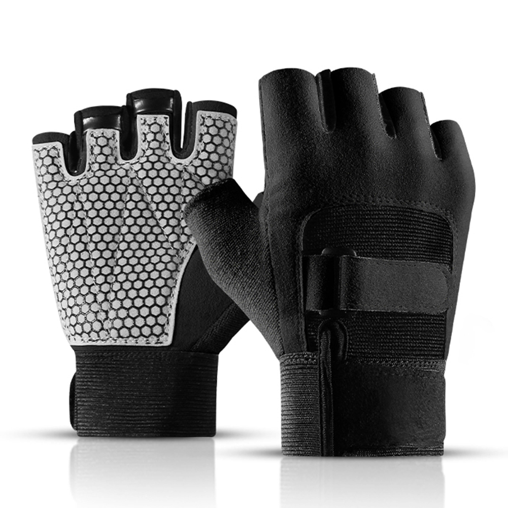 

Outdoor Sports Breathable Half Finger Gloves Weight Lifting Training Gloves, Xl code, 501 Original