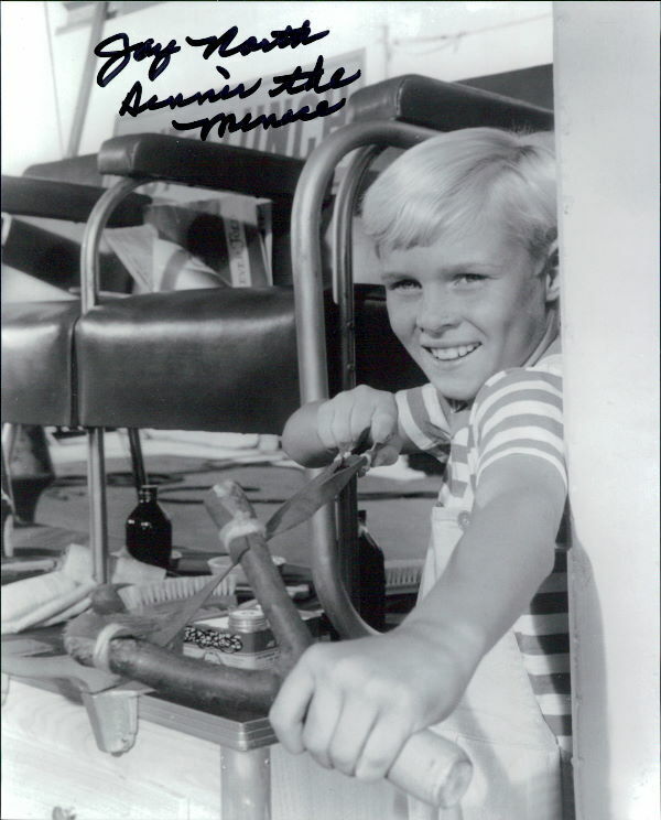 Jay North (Dennis the Menace) signed authentic 8x10 Photo Poster painting COA