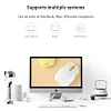 Simplemill Firefly Bluetooth Wireless Mouse Silent 2.4G Dual Mode Rechargeable Long-lasting Battery Life