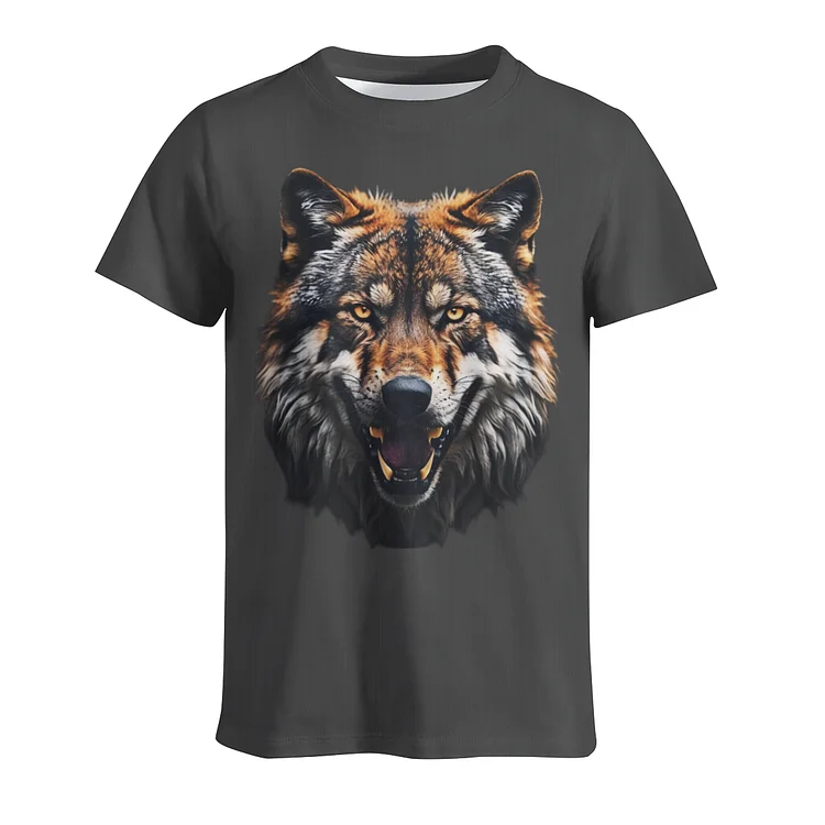 Wolf Shirt Staring