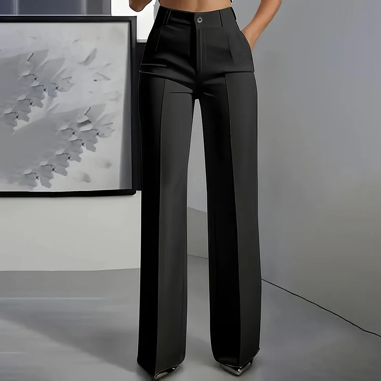 🔥Most Popular 🔥Women's High Waisted Slim Formal Pants