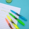 20PCS Erasable Oblique Head Color Fluorescent Pen Eraser School Season Student Office Stationery Highlighter
