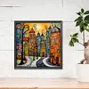 Street House-Full Round Diamond Painting 40*40CM