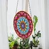 Suncatcher Mandala Diamond Painting Hanging Pendants for Kid Adults DIY Craft