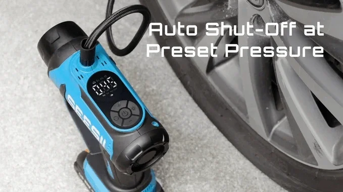 SEESII T7 MAX: Inflador de neumáticos, aspirador y luz 3 en 1