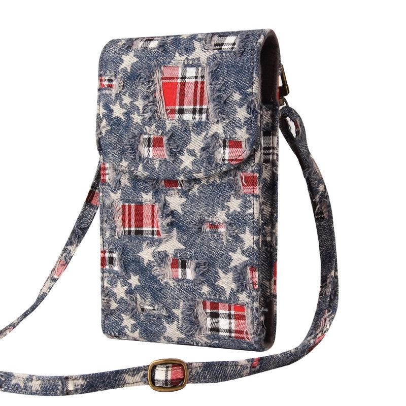 Pu Leather Plaid Handmade Casual Minimalist Mobile Phone Case Phone Accessories