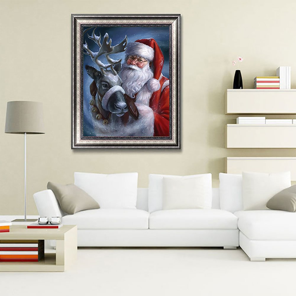 Diamond Painting - Full Round - Santa Claus
