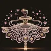 Diamond Painting-DIY Crystal Rhinestone Ballet Girl