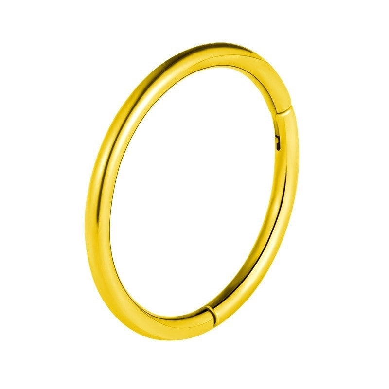 1 Piece Nose Rings & Studs Basic Modern Style Classic Style Round 316L Stainless Steel  Plating Ear Cartilage Rings & Studs Nose Rings & Studs