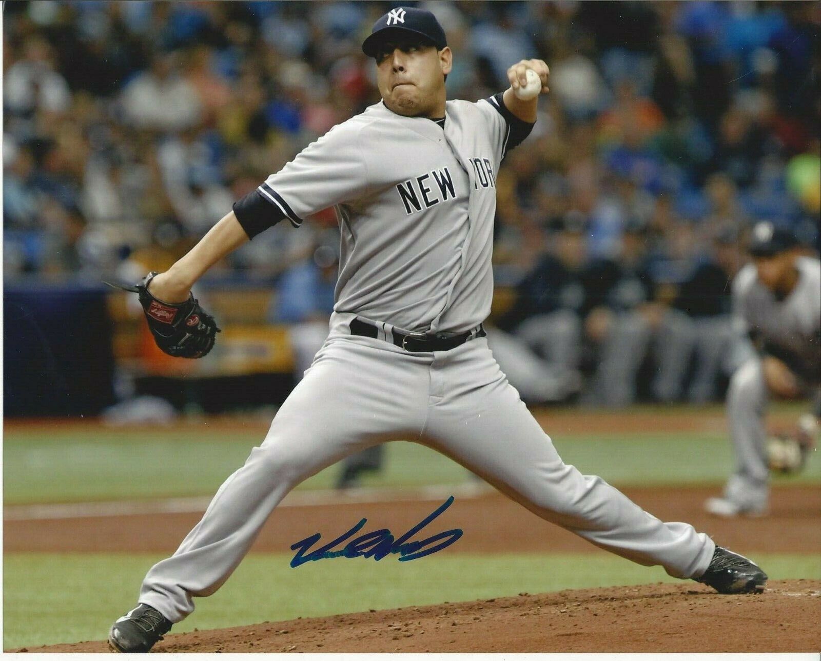 Vidal Nuno Autographed 8x10 New York Yankees#S965