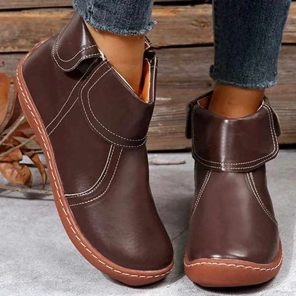 Orthopedic leather sale boots