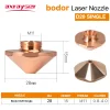 Bodor Laser Nozzles Ceramic Holder Body D28/32 M11/14 Fiber Cutting Parts Single/Double Layers Caliber 0.8-4.0 Raytools Precitec