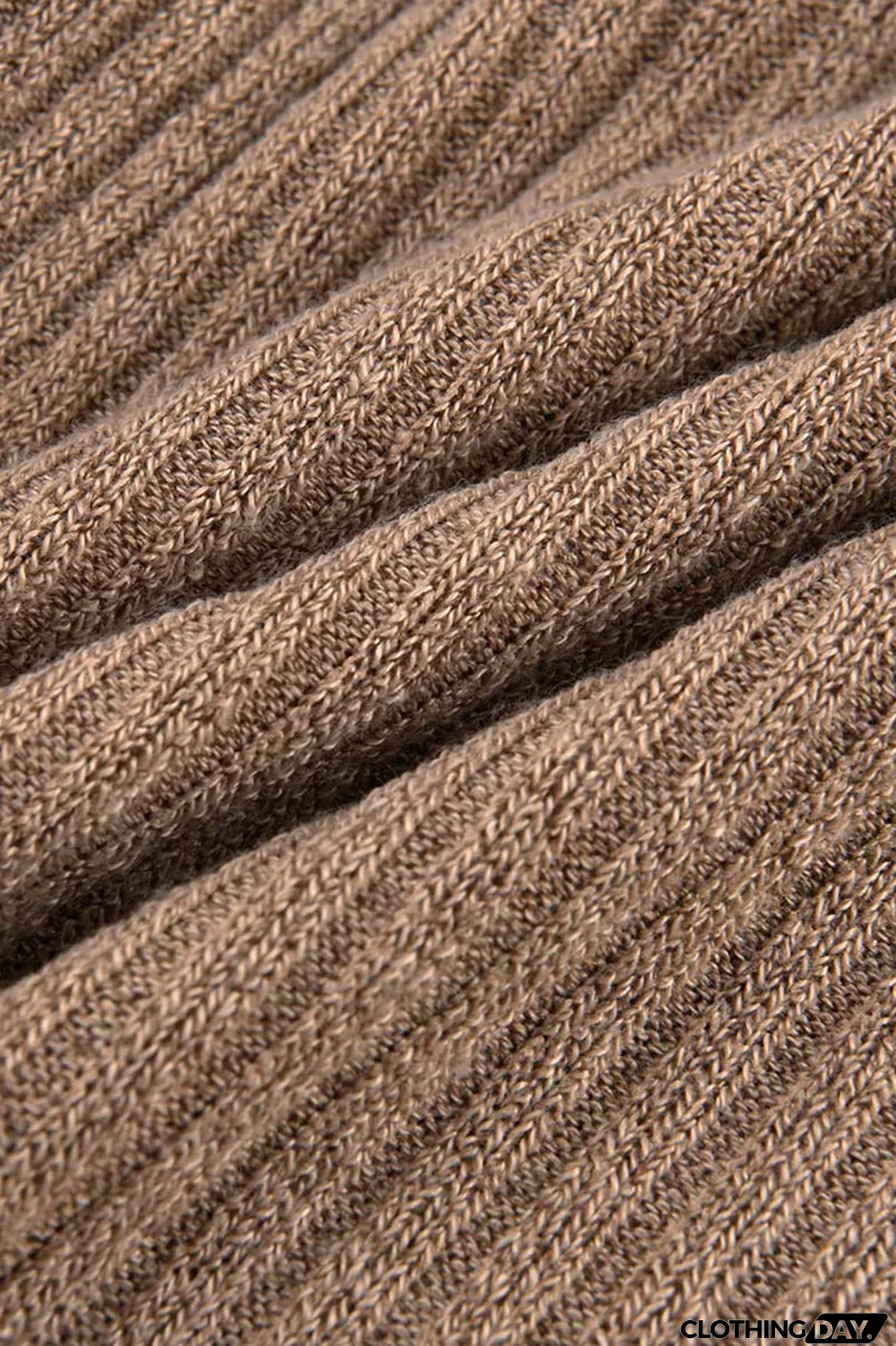 Khaki Casual Solid Split Joint Zipper Hooded Collar Plus Size Jumpsuits