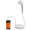 Outdoor Camping Shower 4800mAh Hiking Shower IPX7 Waterproof Easy To Use