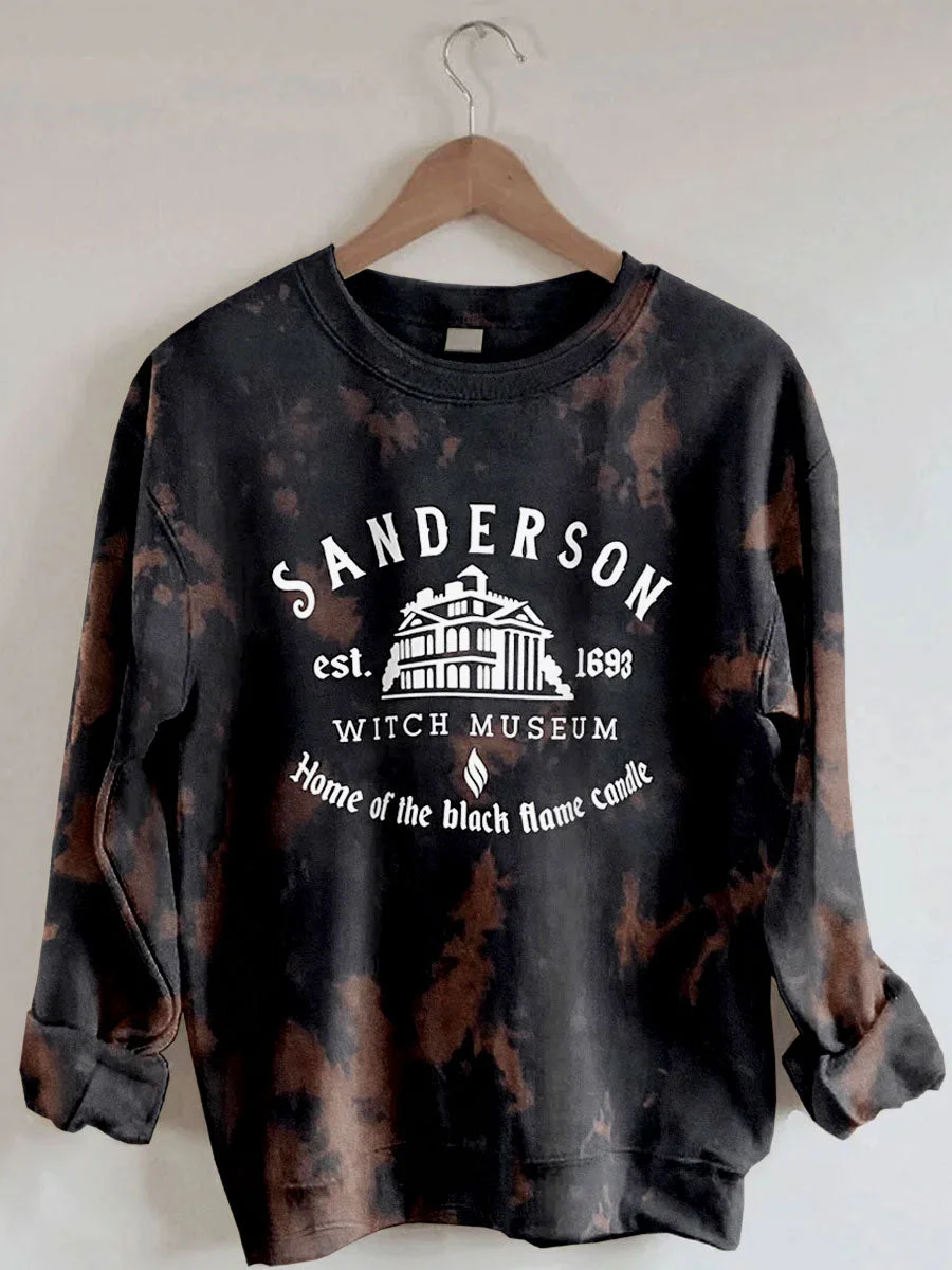Sanderson Sisters Witch Museum Tie Dye Sweatshirt