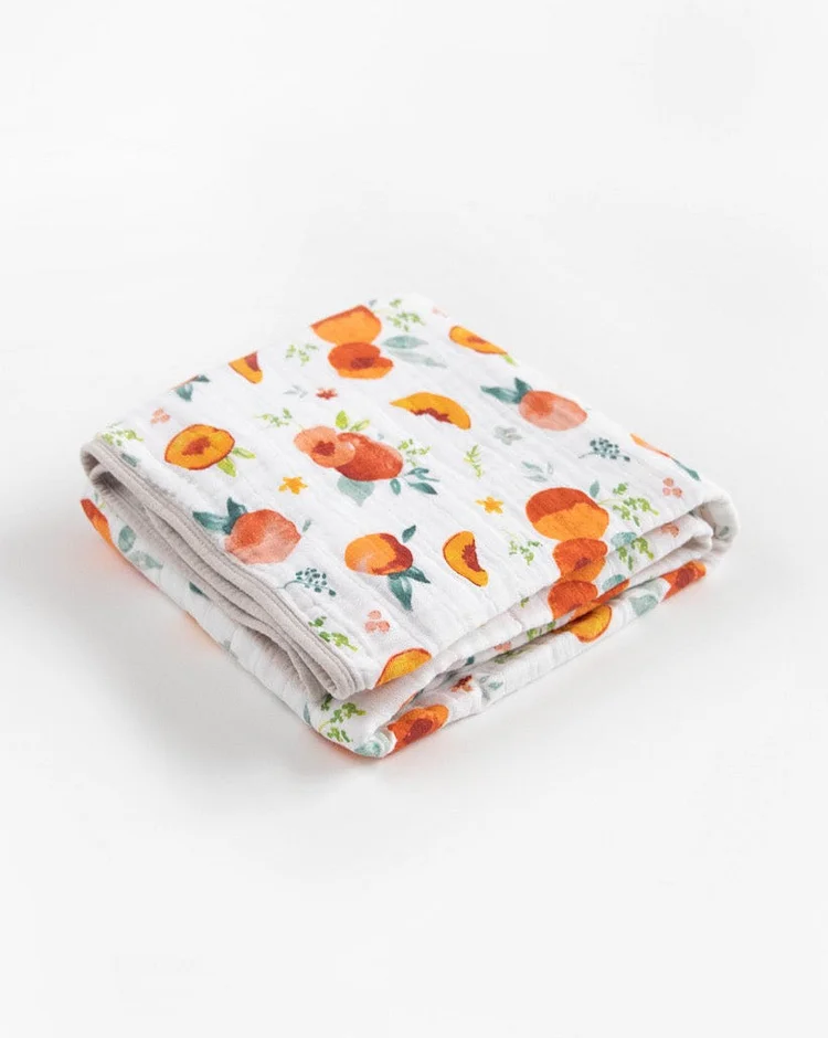 Original Cotton Muslin Quilt - Georgia Peach