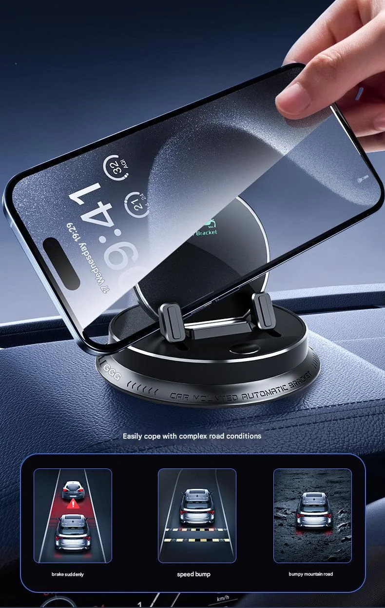 Car smart induction mobile phone holder--dashboard mobile phone holder