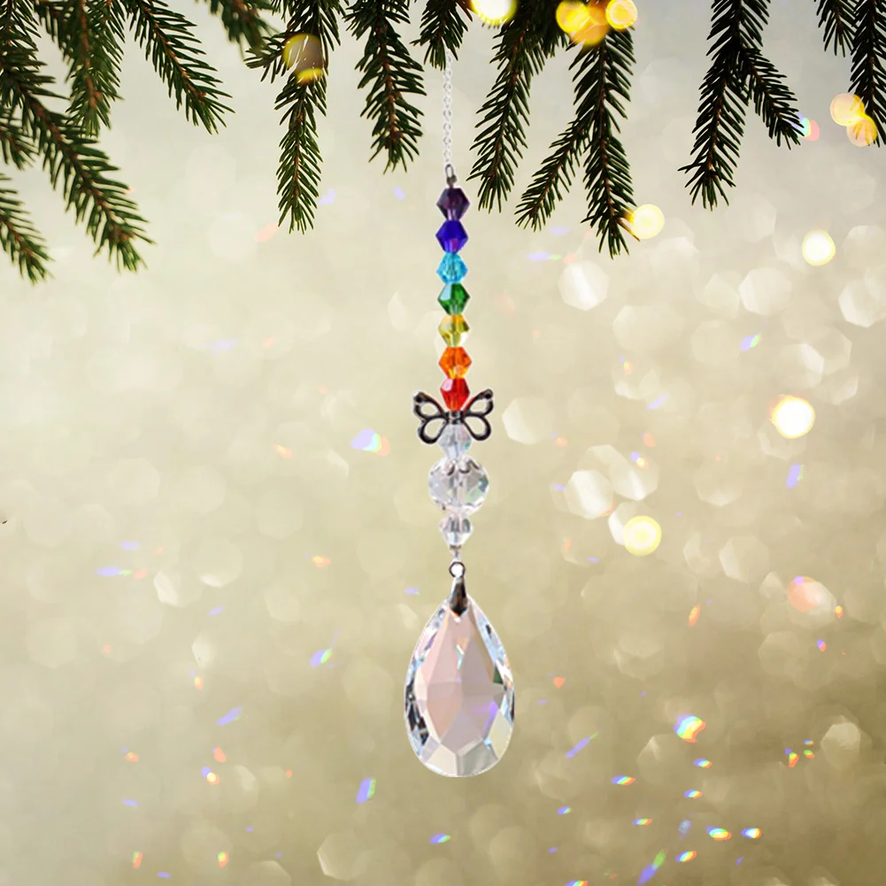 Cartoon Crystal Pendant Necklace Jewelry Craft Charm Fashion Accessory (F)