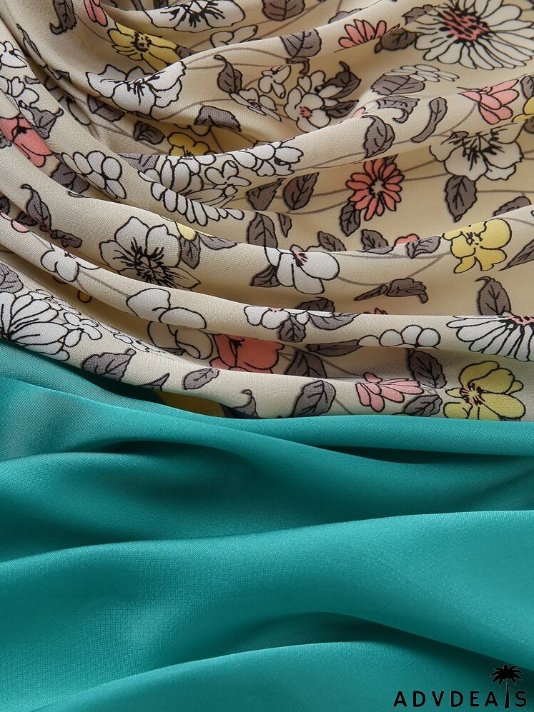 Flower Print Bandana