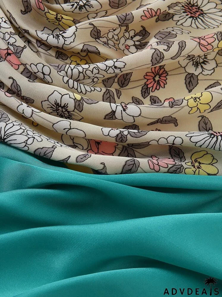 Flower Print Bandana