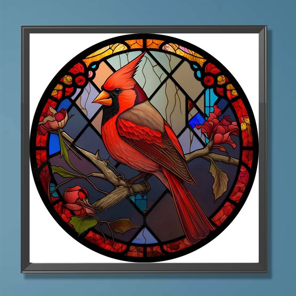 DIY Paint By Number 40*40cm - Cardinal