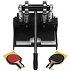 [US Local Warehouse] Table Tennis Racket Rubber Cutting Machine Precision Table Tennis Rubber Cutter Double Roller Bearing Design with 8mm Thickness Base Plate Effortless Edge Trimming Pasting for Ping Pong Bat