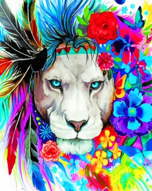 

Lion Art – Paint By Numbers - 40*50CM, 501 Original
