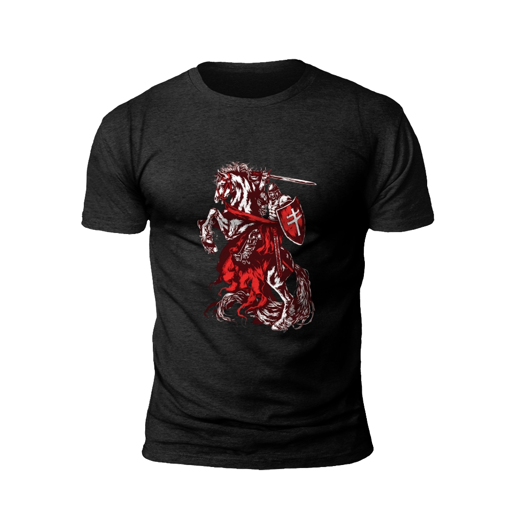 Red Knight: Valor on Steed T-Shirt