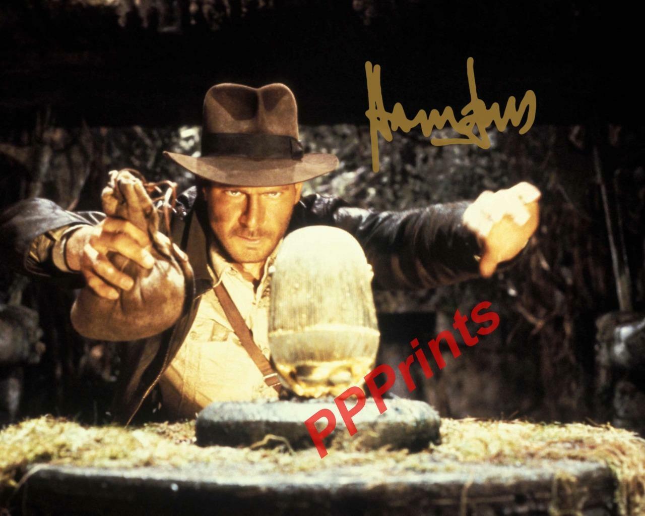 HARRISON FORD INDIANA JONES SIGNED AUTOGRAPHED 10X8 REPRO Photo Poster painting PRINT