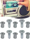 24Pcs NAB Hub Take Up Reel Screw Set 10.5in 1/4in Reel Tape for 3M AMPEX RMGI